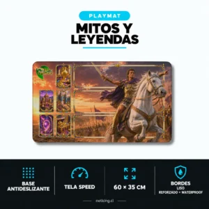 Playmat Mitos y Leyendas Card Game 60x35 cm M21