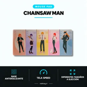 Mouse Pad Gamer Chainsaw Man M08